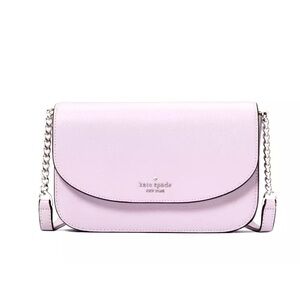 New Kate Spade Kristi Crossbody Refined Grain Leather Violet Mist